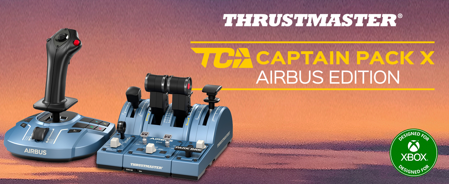 Amazon.com: Thrustmaster TCA Captains Pack Airbus X Edition (XBOX